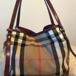 Burrery small Canterbury tote
